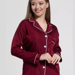 Women Shamoz Silk Night Suit