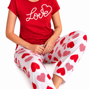 Women Printed Jersey Night Suit