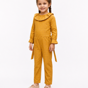 Girls Printed Imported Jumpsuit