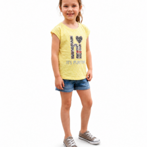 Girls Fancy Summer Graphic T-Shirt
